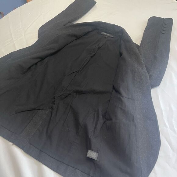 Standard Cloth Grey Wool Blazer Size S/P Small - Picture 9 of 12